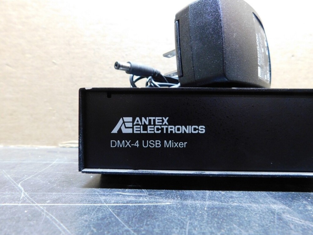 ANTEX Electronics DMX-4 USB Mixer w/ AC Adapter -- Model UN2489-3