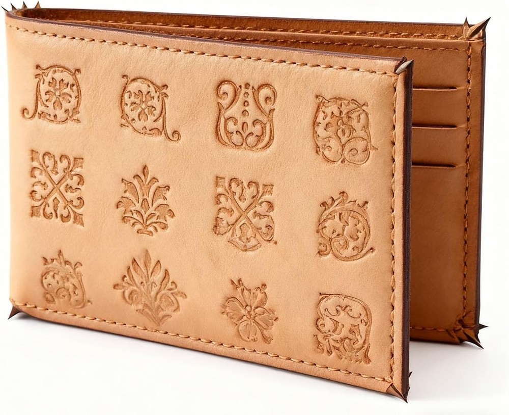 12PCS Leather Stamp Punch Set, Special Shape Stamping Tools for Leather Craft.