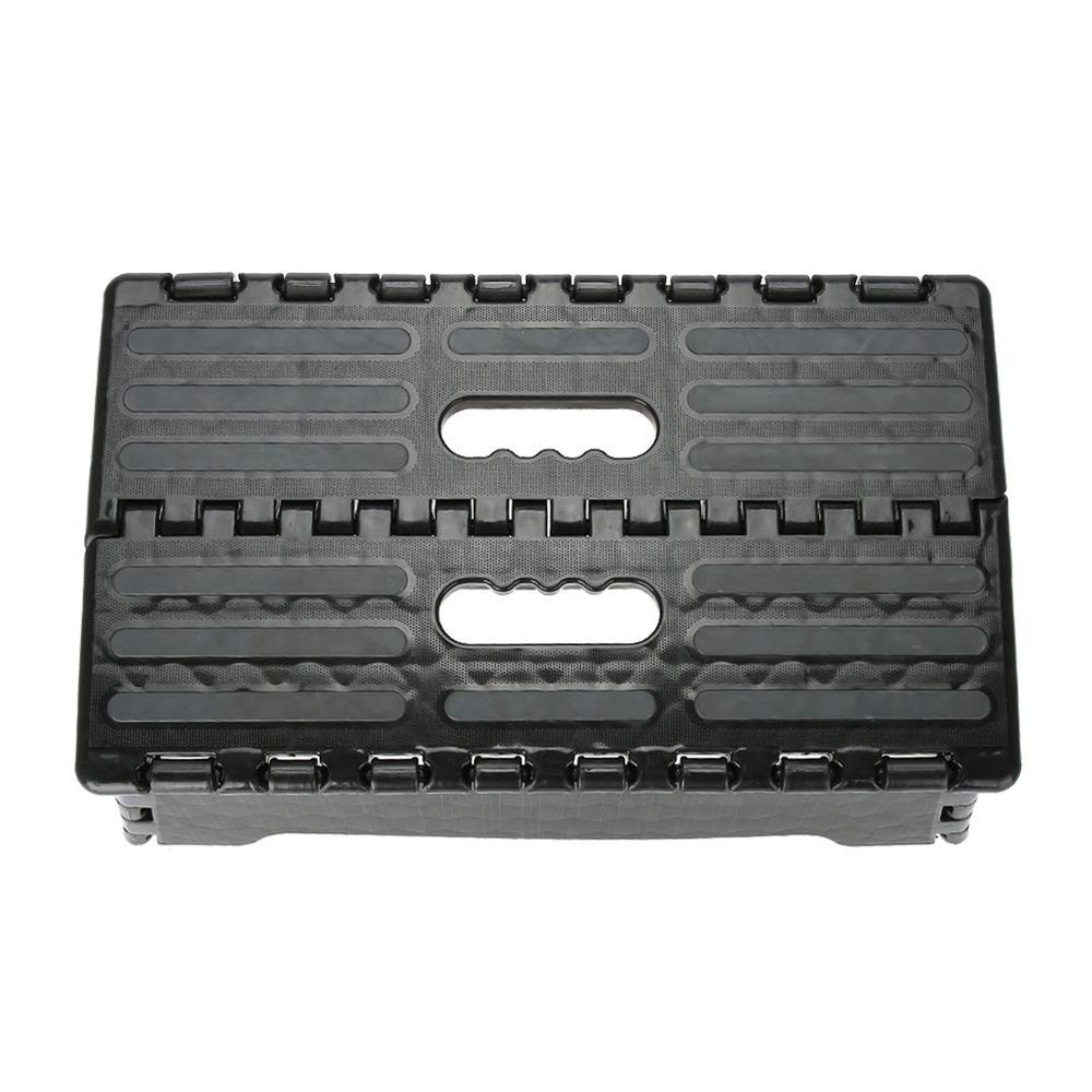 15" Folding Step Stool 330lb Capacity Anti-Slip One-Step Foldable Stool for A...