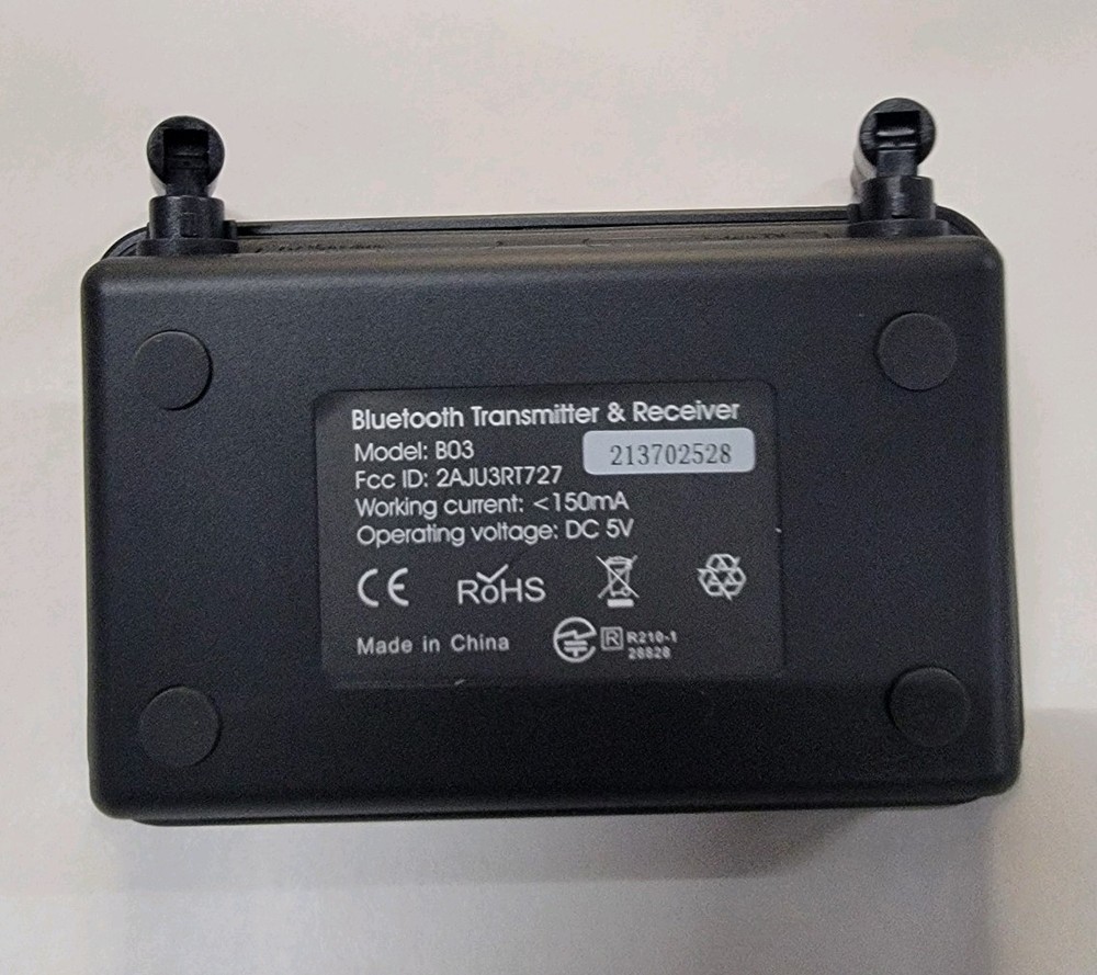 1Mii B03 Bluetooth Transmitter Receiver for Home Stereo TV HiFi Wireless