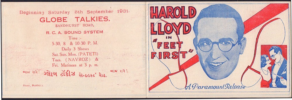 Feet First Harold Lloyd Original Movie Herald from the 1930 Movie