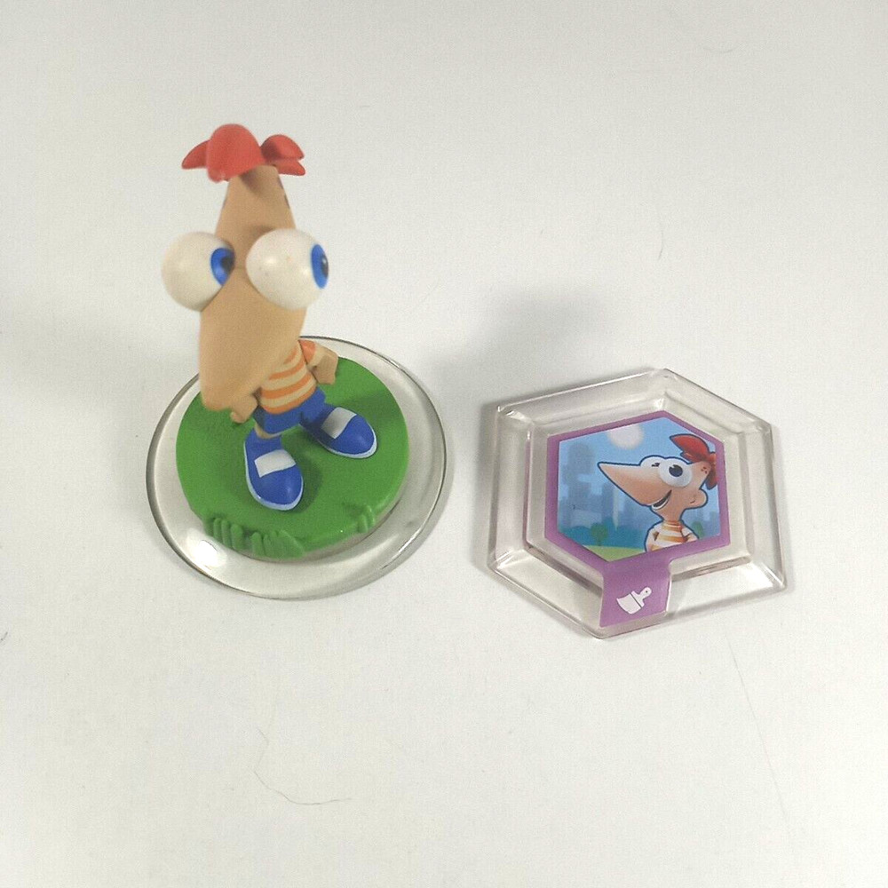 DISNEY INFINITY  CHARACTER Figure PHINEAS & Disc