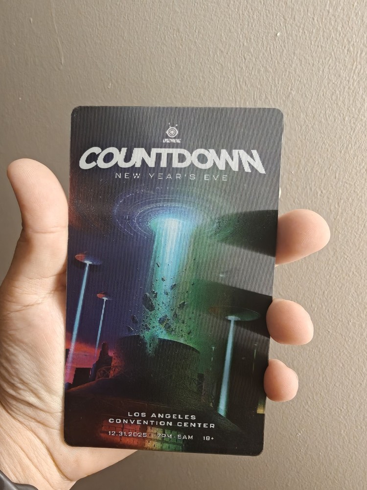 Countdown 2025 Limited Edition Magnet