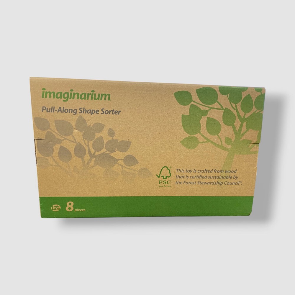 Imaginarium Blue Shape Sorter Pull to Play Blocks