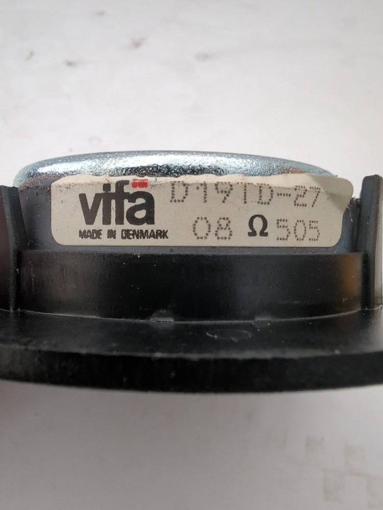Vifa D19TD-27 Dome Tweeter / 8 Ohm