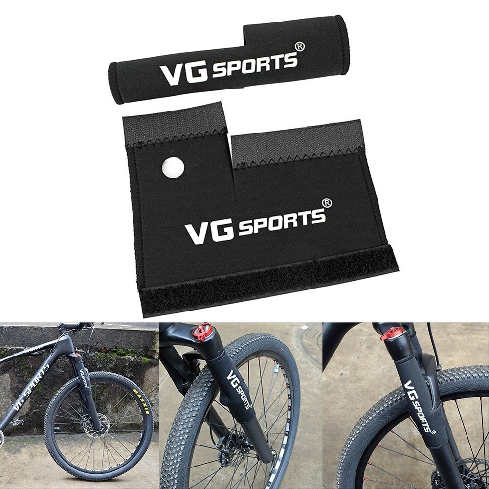 1 Pair Bicycle Fork Protective Cover For 80-100mm Shock Absorption Front Fork