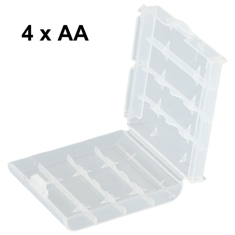 Battery Plastic Case Storage Box For AA AAA-Batteries Conservation 67×60×18mm