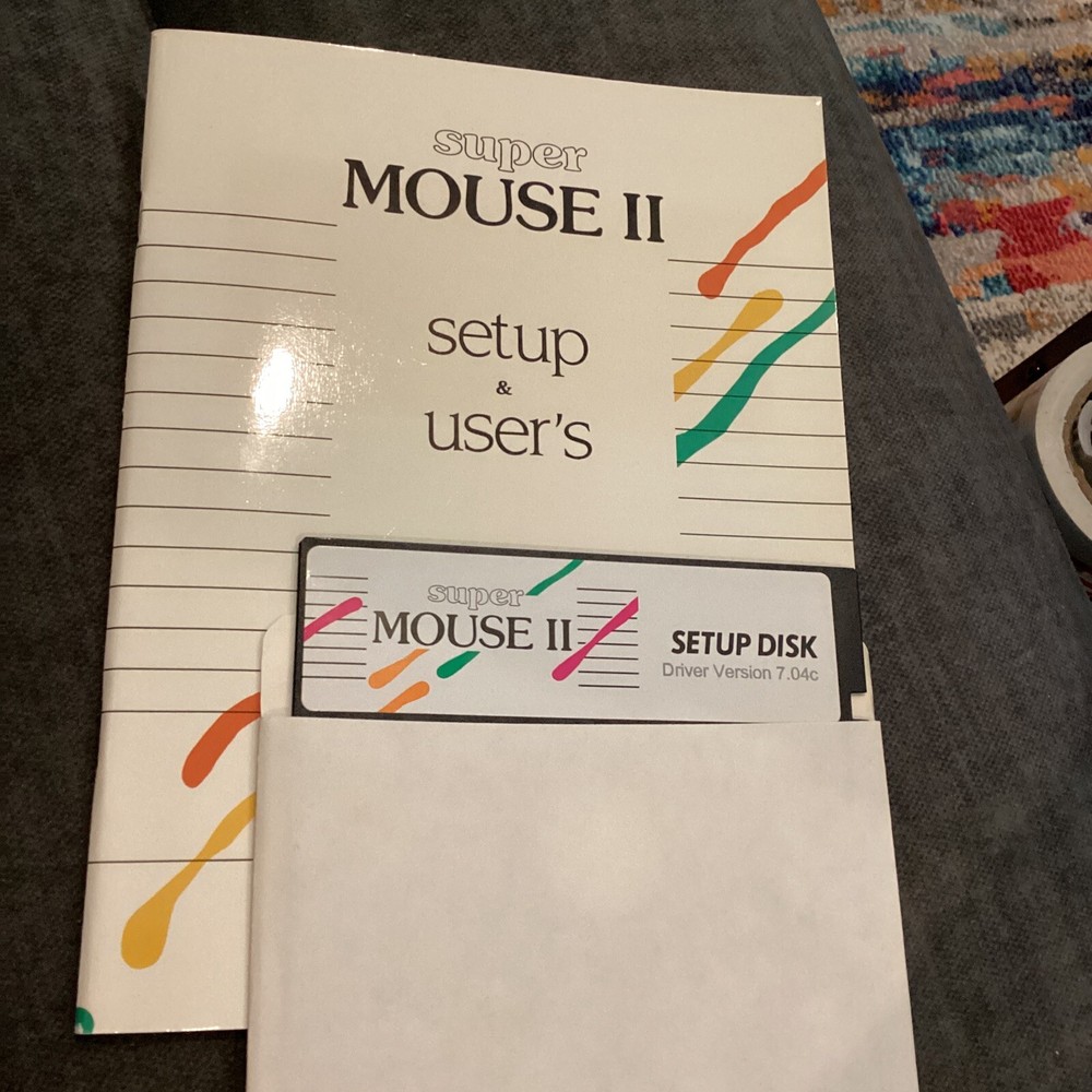 Vintage Mouse 2 setup & users driver version 7