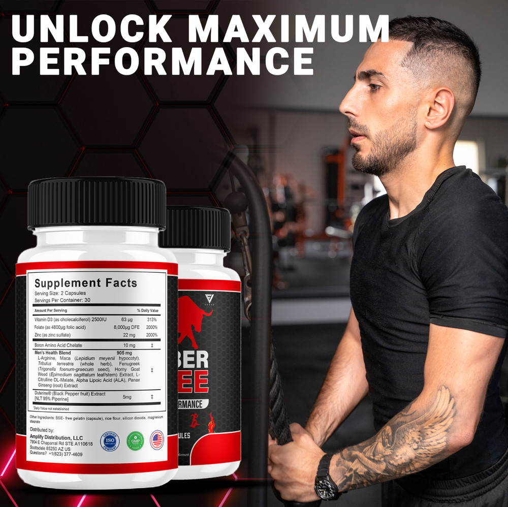 Ember Ghee Max Performance Supplement EmberGhee Capsules (60 Capsules)