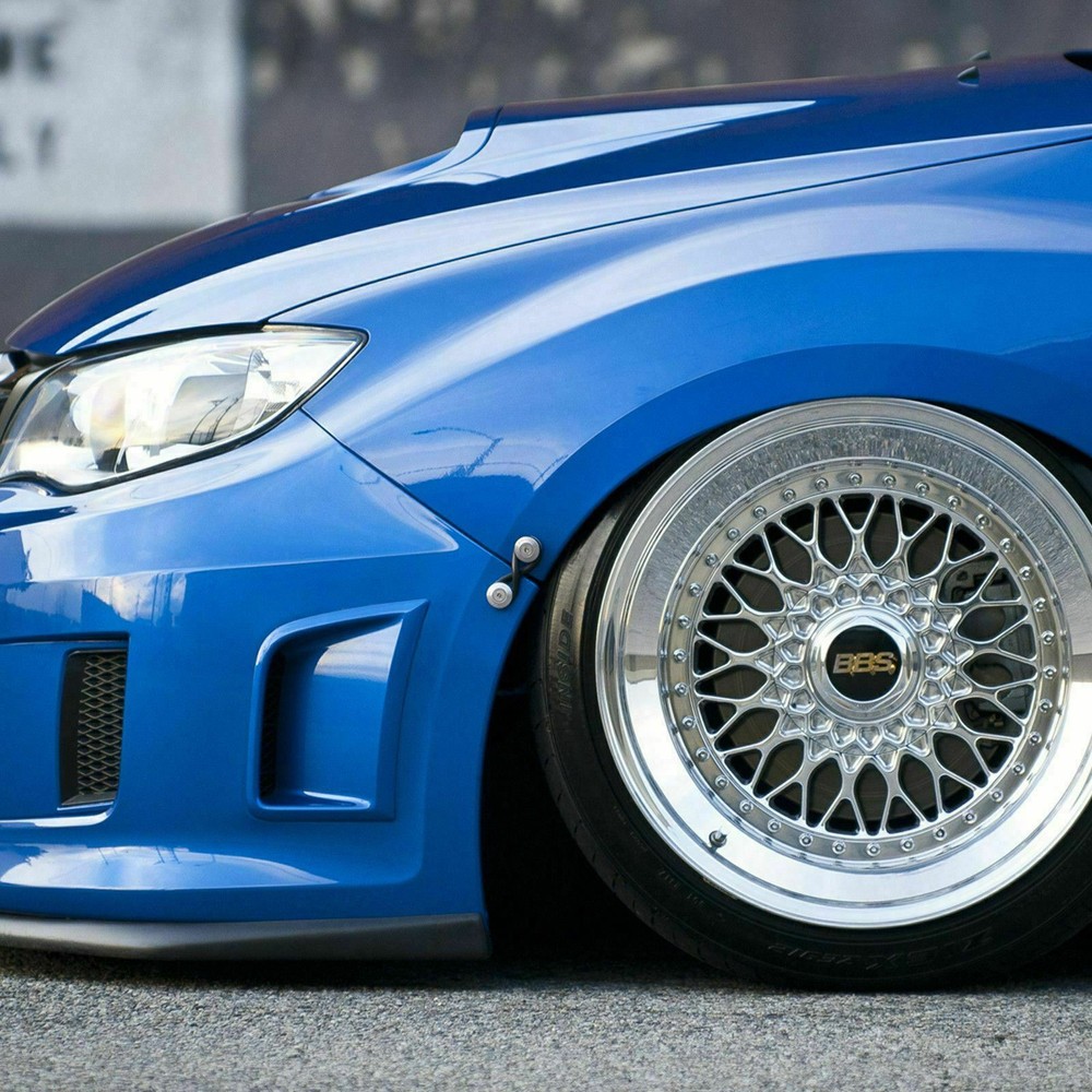 Aluminum Chrome Car Bumper Trunk Fender Hatch Lid Quick Release Fasteners Silver