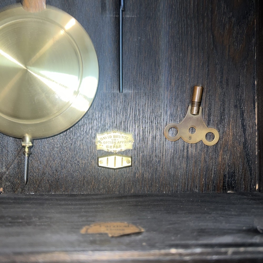 Antique German Junghans chiming clock