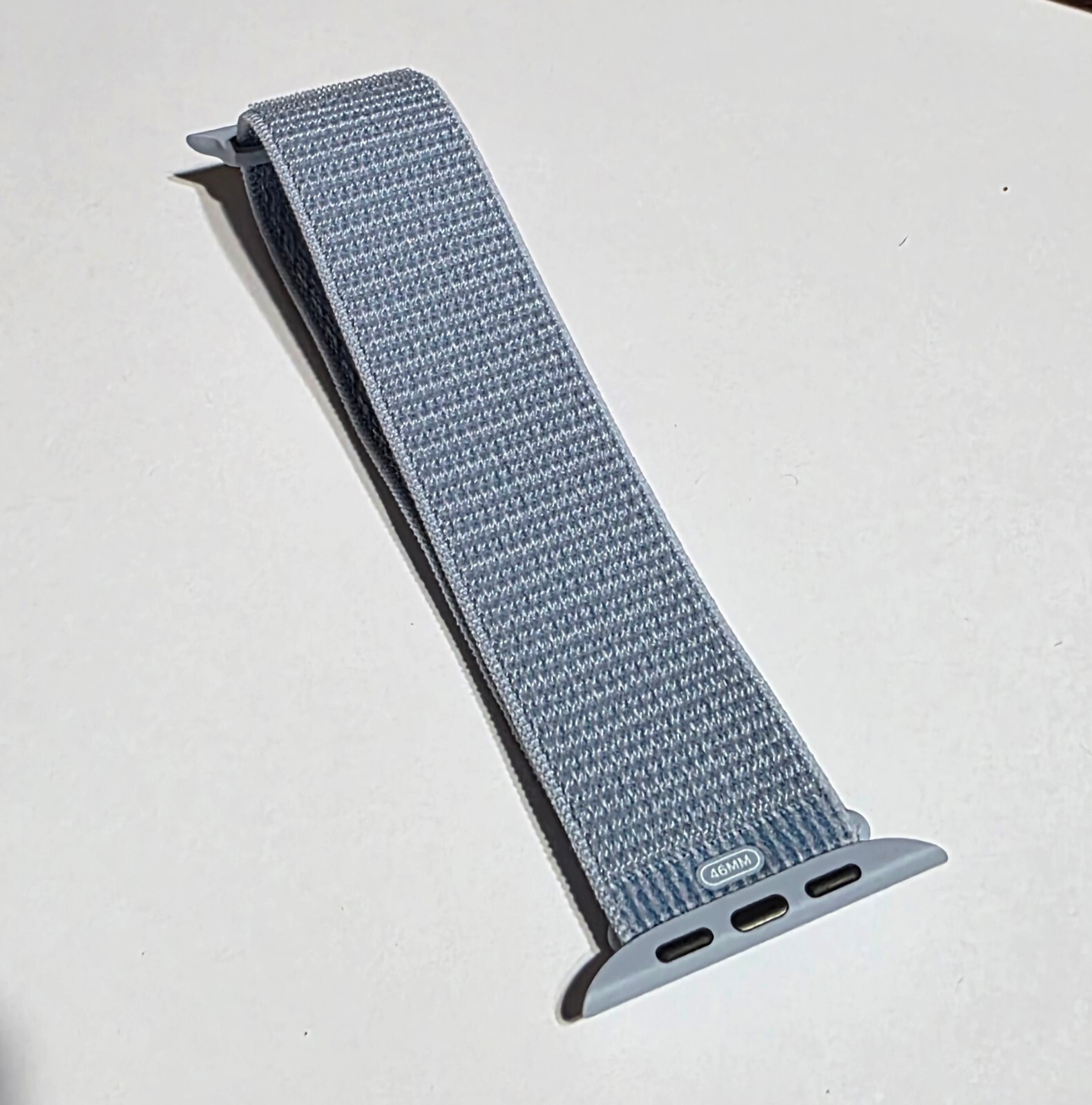 Unused OEM Blue Cloud Apple Watch Sport Loop Band 46mm MXL53AM/A in Bulk Pkg