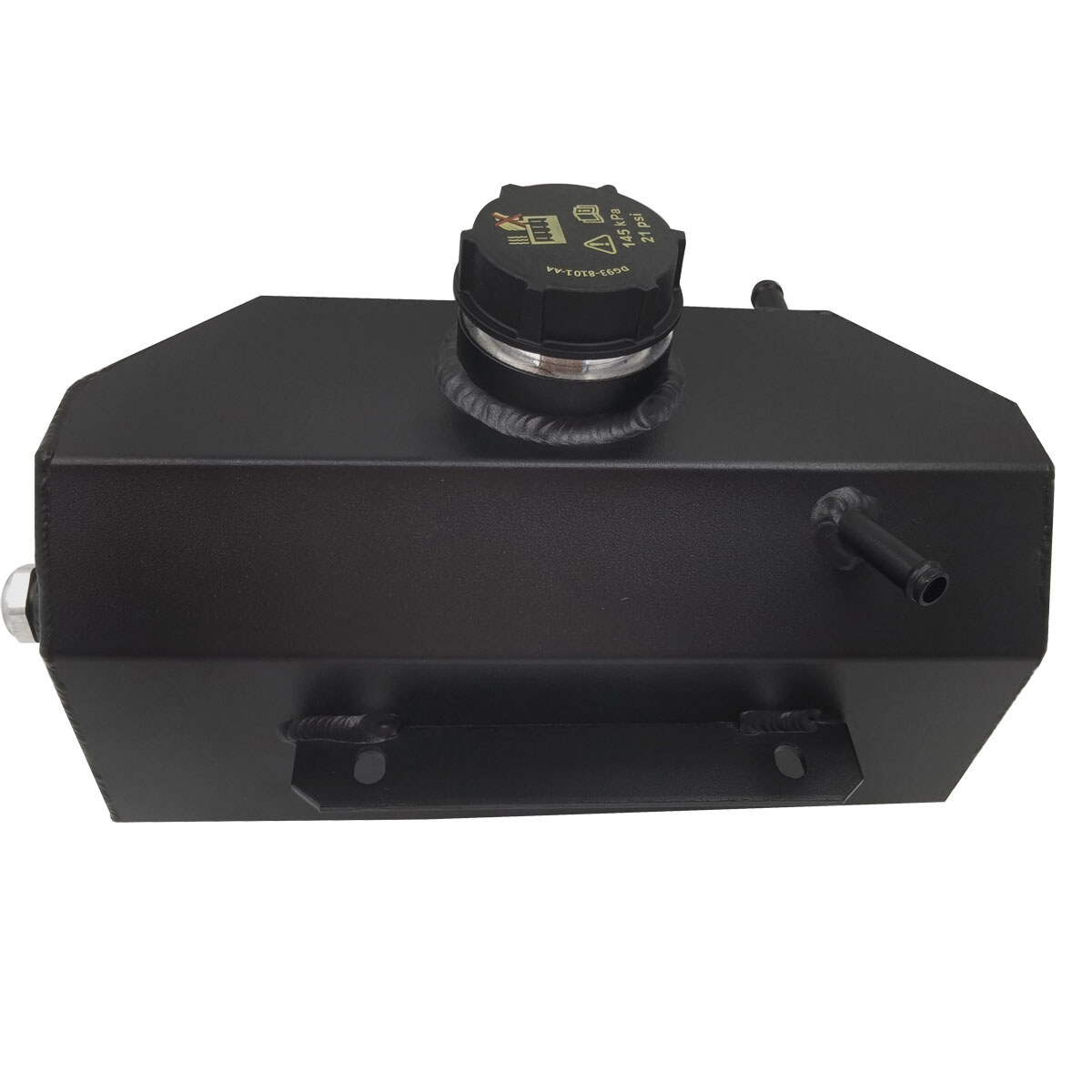 Aluminium Coolant Expansion Tank For Ford Mustang 2015-2018 Reservoir Can W/ Cap