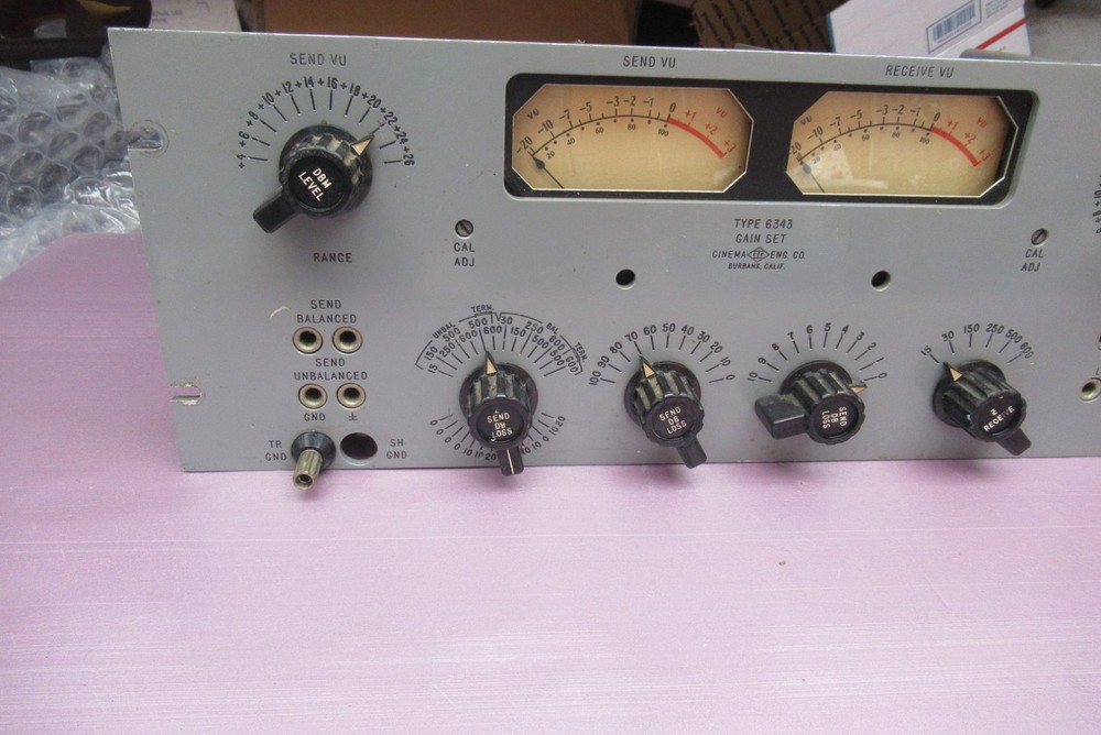 Cinema Engineering GAINSET Type 6343 good working condition