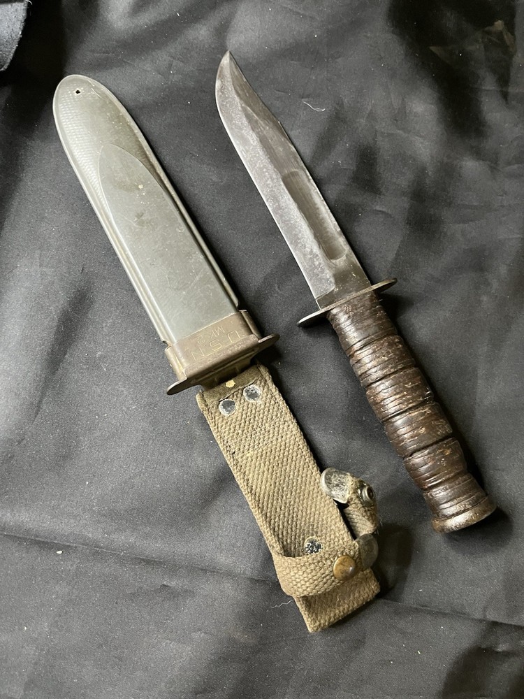 KABAR MK2 GUARD MARKED KNIFE