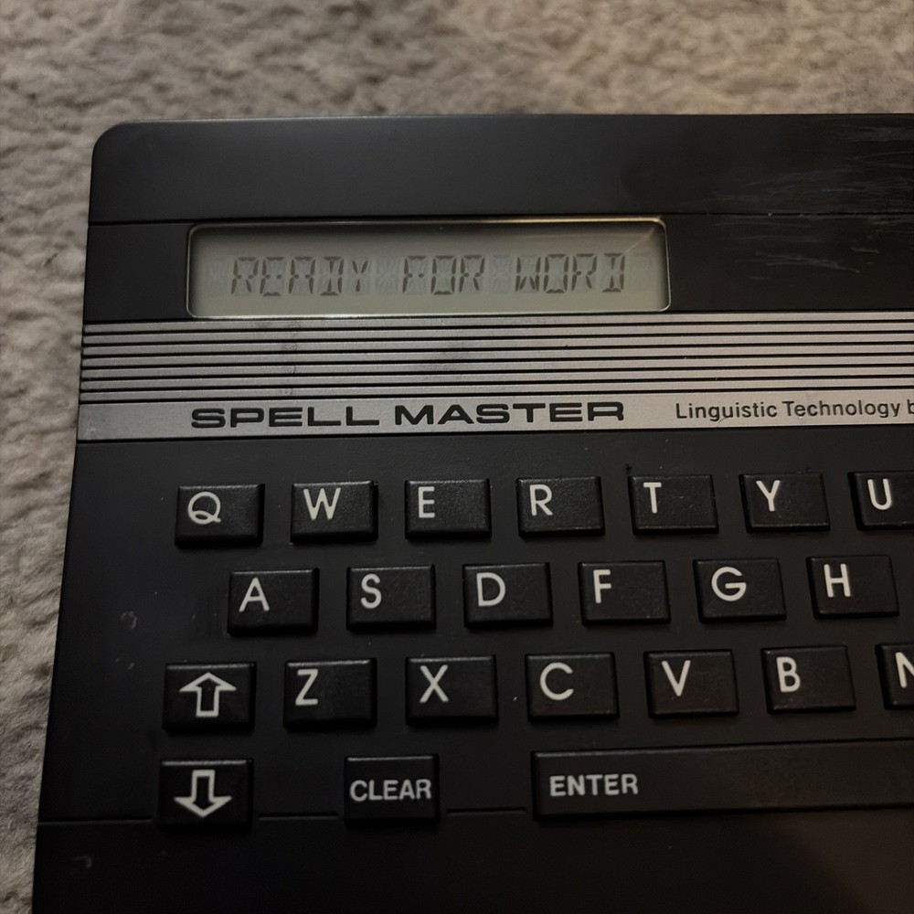 Vintage Franklin Computer SpellMaster Model SA-103, 1988, Tested, Spell Checker