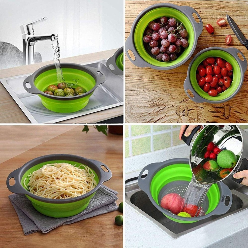 Collapsible Colander: Space-Saving and Convenient, Save Space in Your Kitchen