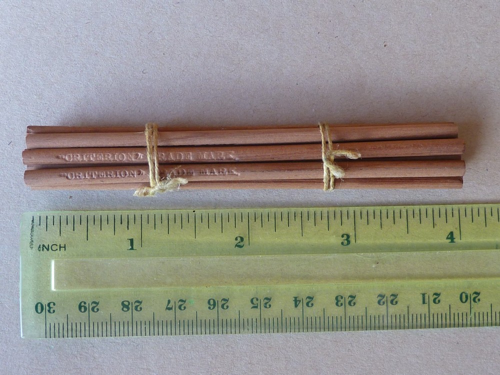 Criterion Square Lead Cedar Pencils Notebook Diary Technical Drawing Engineering