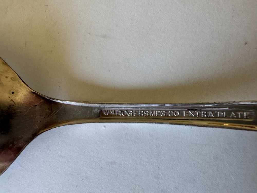 International Silver Grand Elegance Serving Spoon Silverplate 1959 8.75”