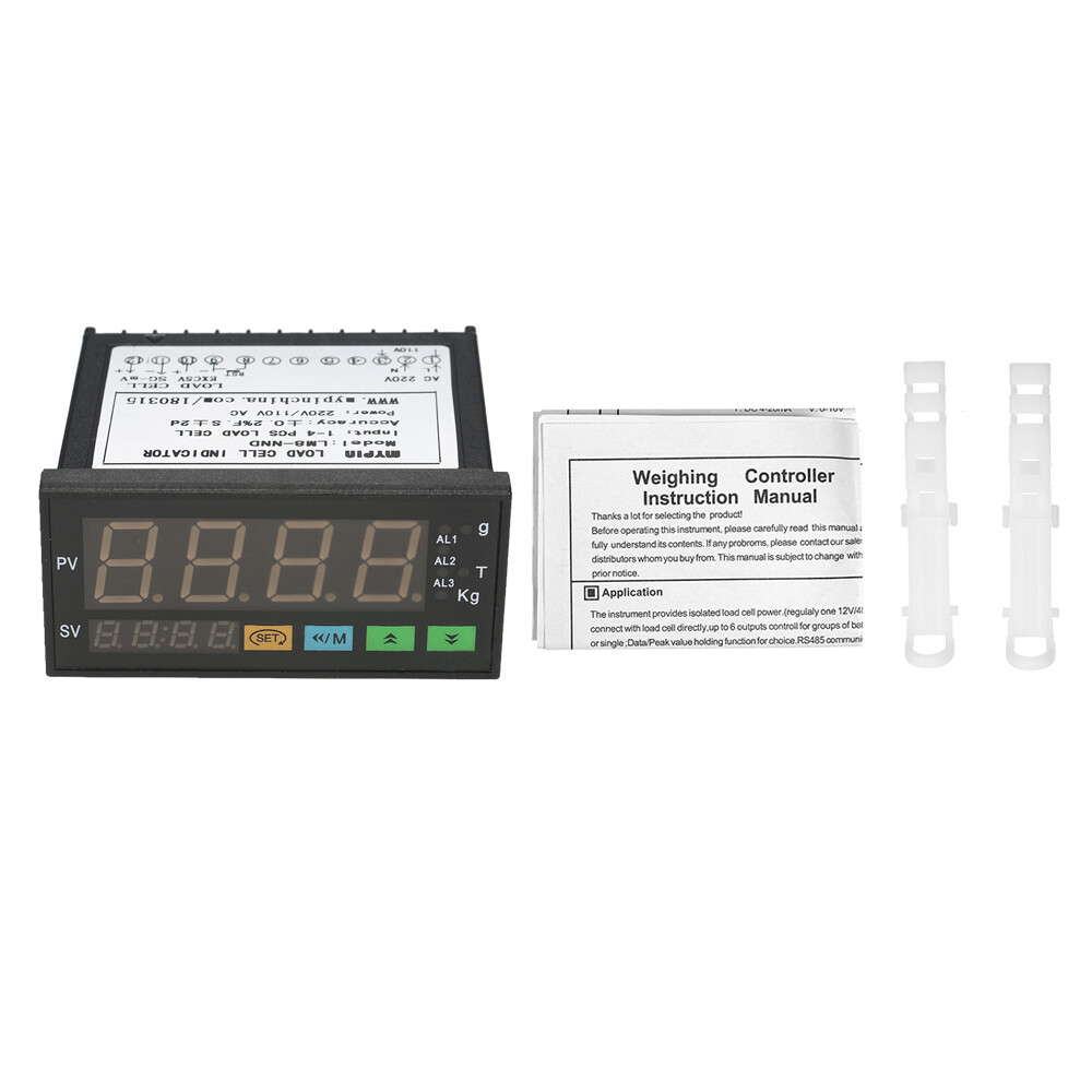 Digital Display Weighing Meter Load-cells Indicator 1~4 Load Cells H6A6