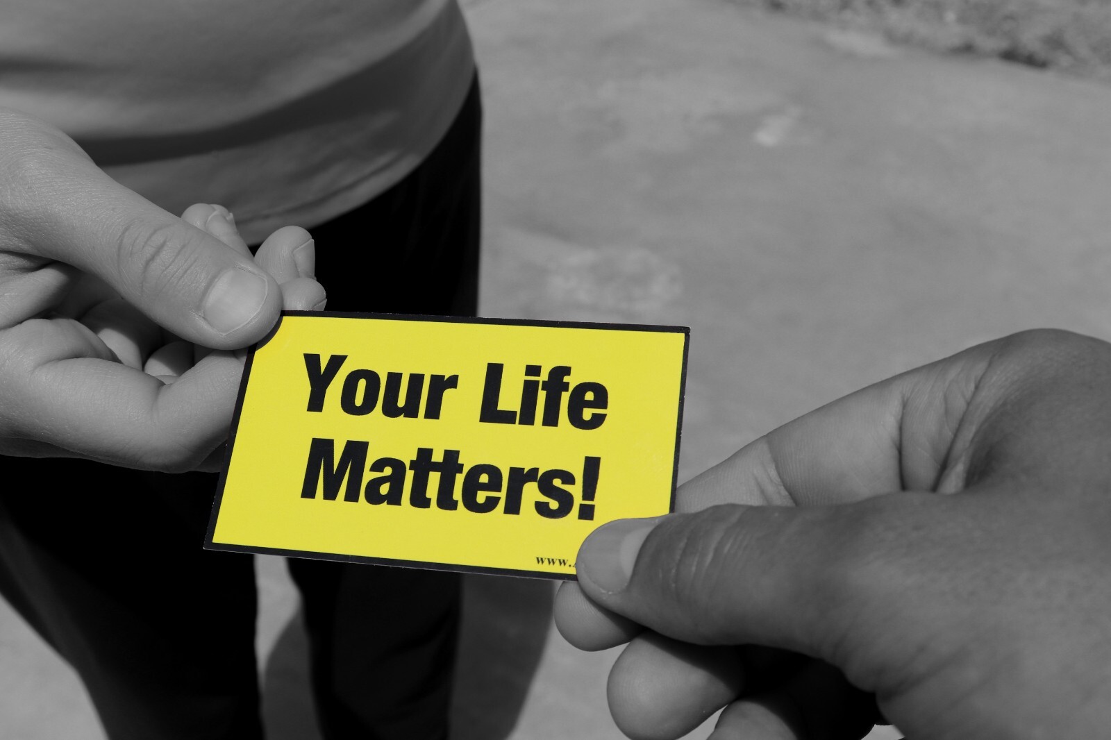 Your Life Matters | Gospel Tracts | Business Card Size | Pack of 50
