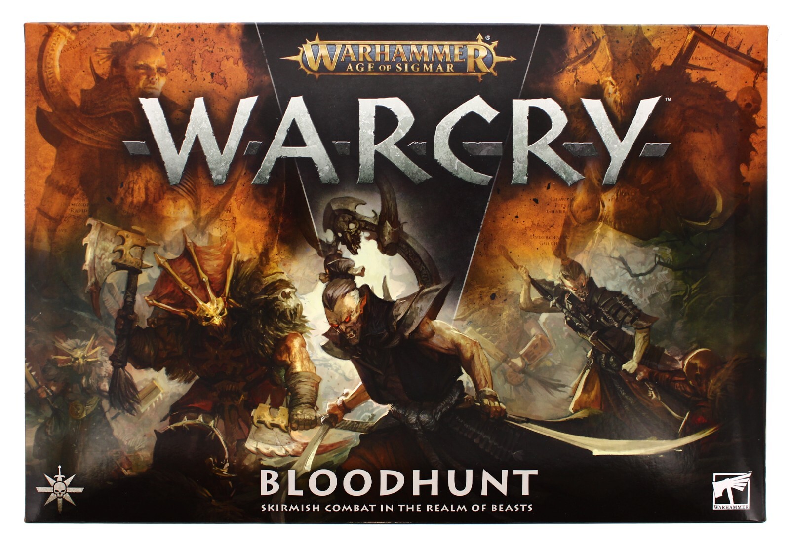 Warhammer Age of Sigmar WARCRY Bloodhunt Skirmish Combat / Realm of Beasts Game