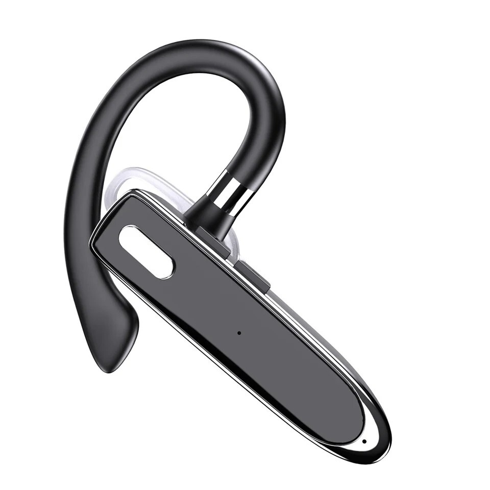 Wireless Bluetooth Headset Rechargeable With Voice Command Noise Cancelling Mic