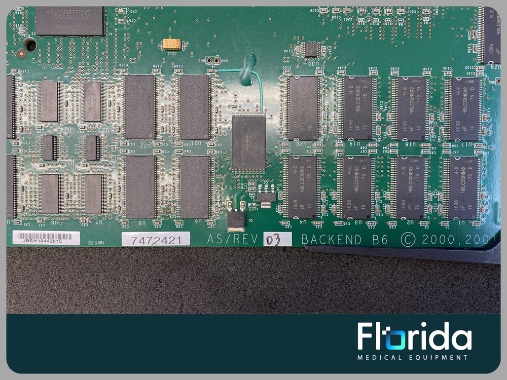 SIEMENS ACUSON S2000 7472421 BACKEND B6 BOARD