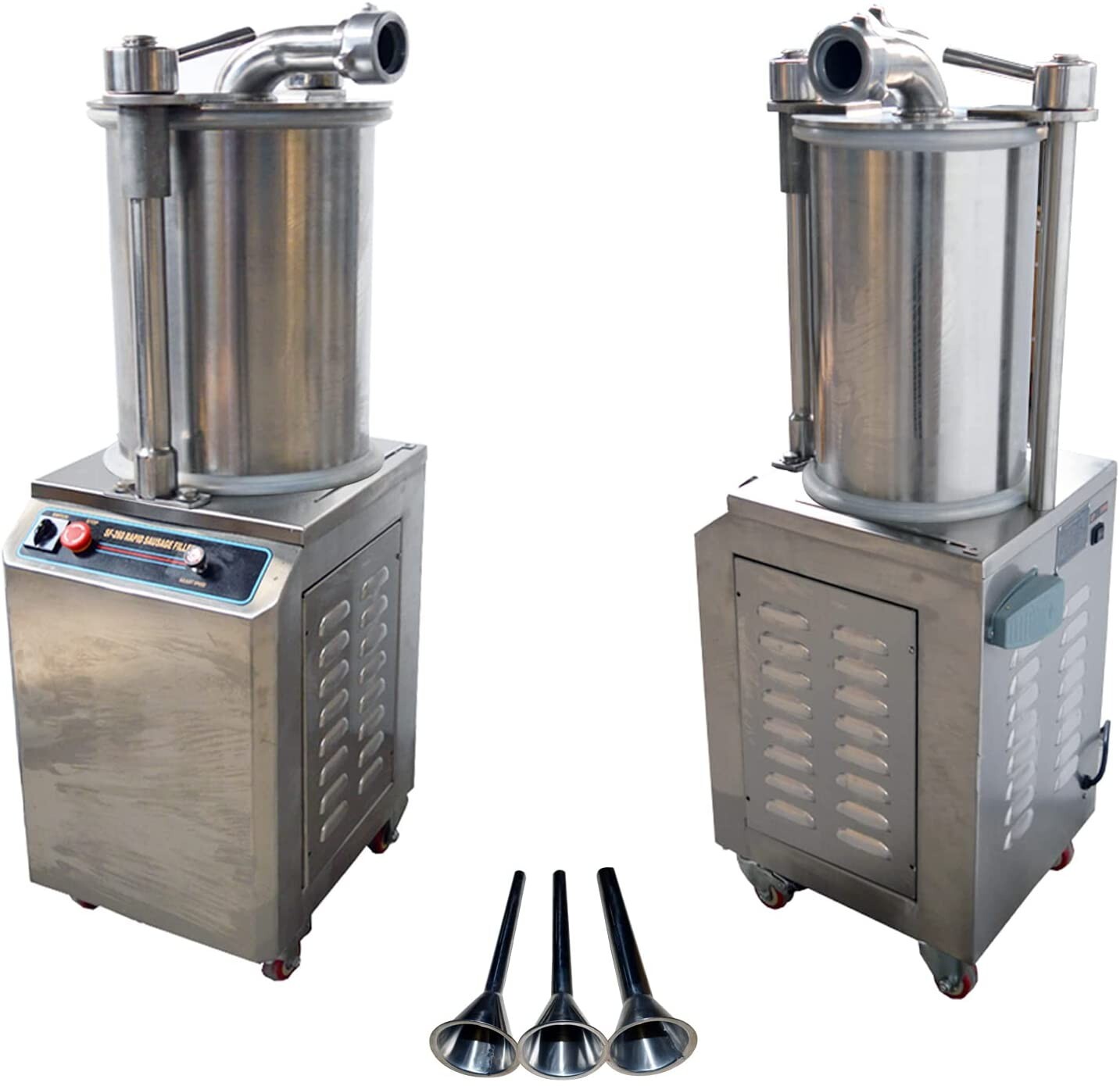 35L Hydraulic Sausage Filling Machine 600kg/h Automatic Sausage Stuffer Meat Fil