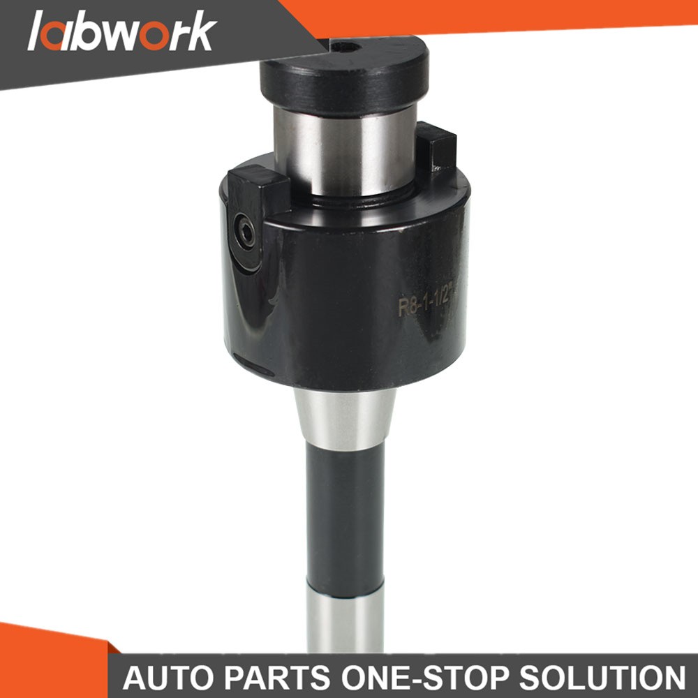 Labwork 1-1/2" R8 Shank Shell Milling Arbor Adapter Holder