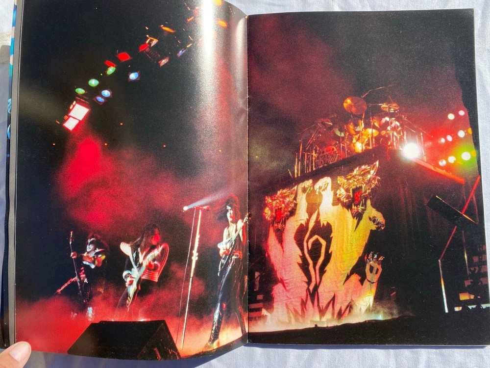 KISS Japan Tour Book Program 1978 Paul Stanley, Gene Simmons, Ace Frehley Peter