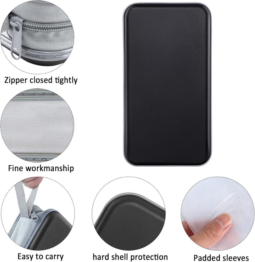CD Case, DVD Case Holder 96 Capacity Hard Plastic CD DVD Disc Cases Storage Bind