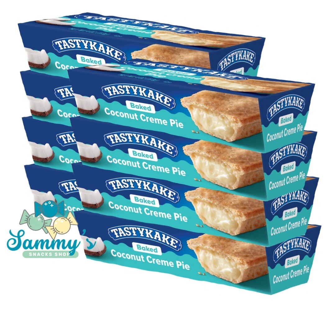 Tastykake 8 Baked Coconut Crème Pies