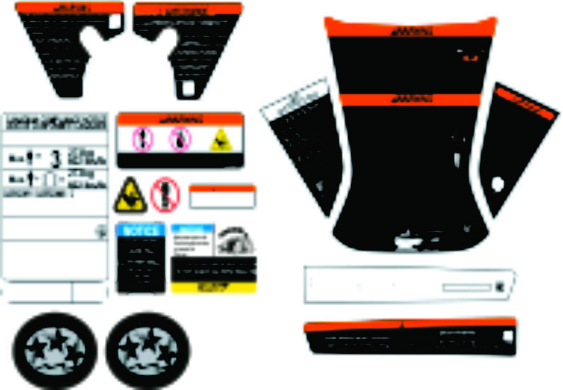 SEADOO RXT 230 2019 Graphics / Decal / Sticker Kit CUSTOM BLUE