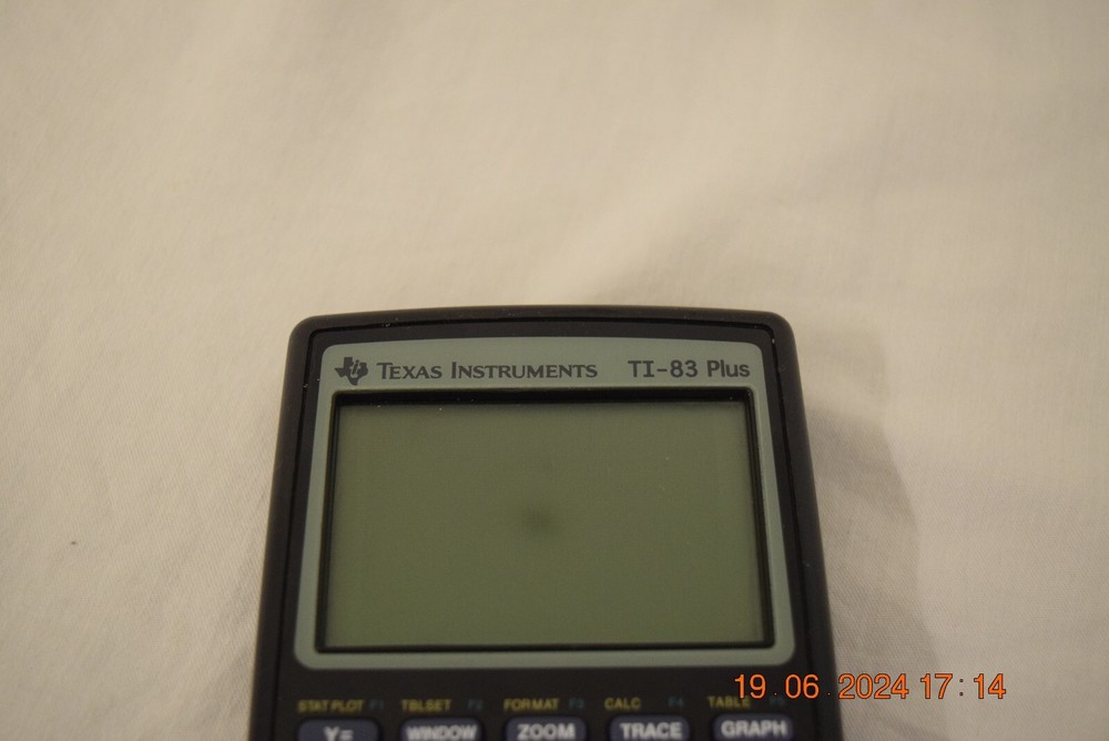 Texas Instruments TI-83 Plus Calculator Used / Works!