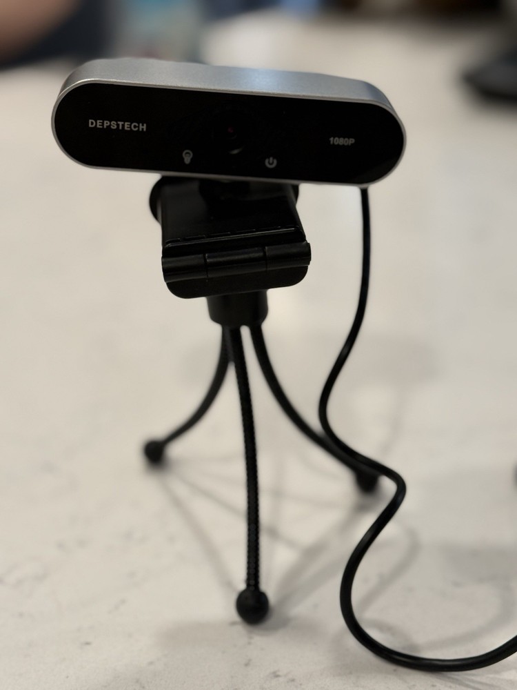 Depstech 1080p HD USB Webcam With Stand