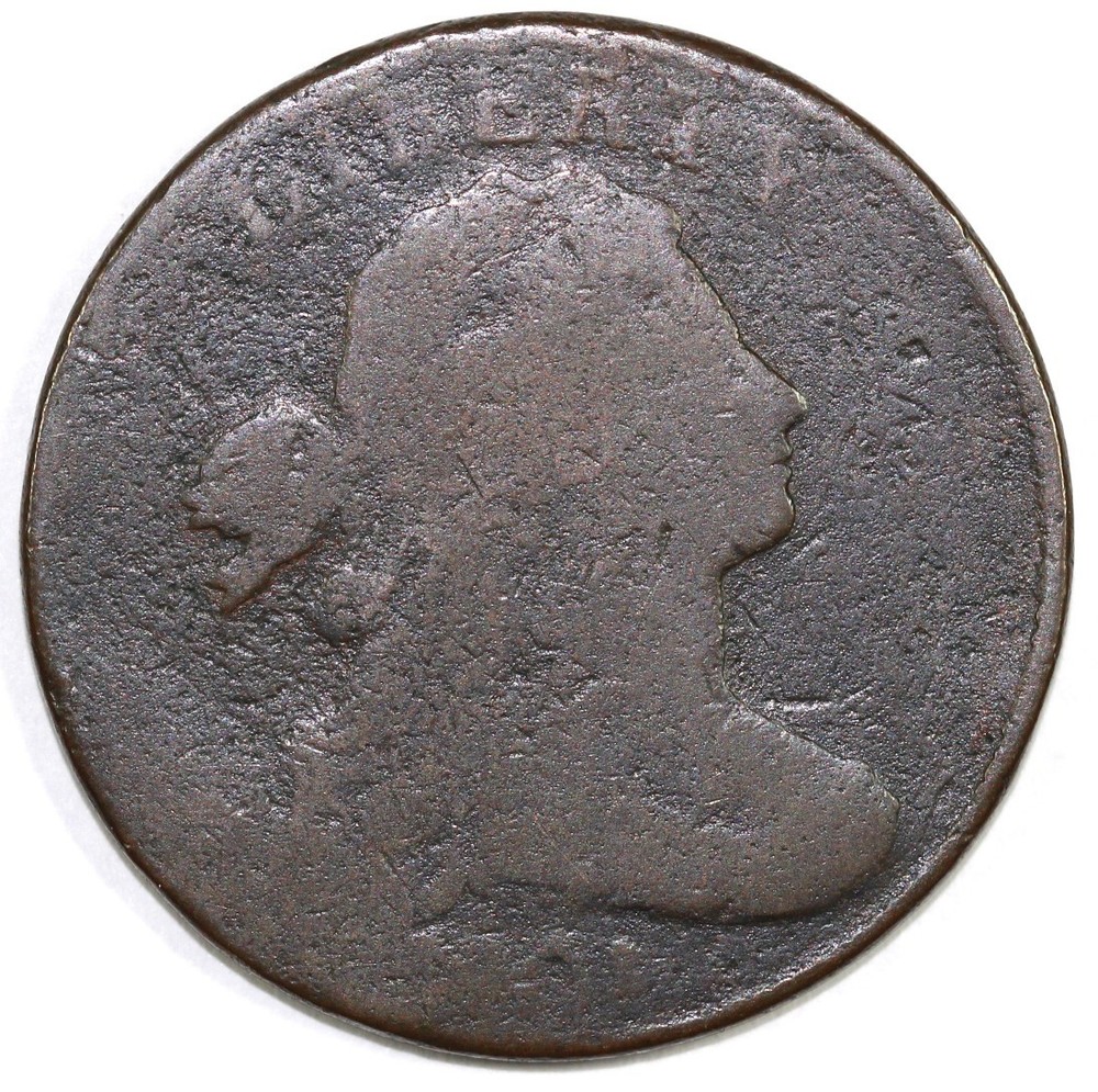 1801 1c S-215 Draped Bust Large Cent
