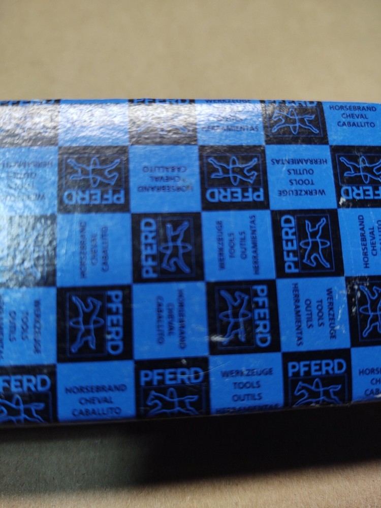 PFERD 7" Double Bevel Flat Chisel Bit Square Chisel Chainsaw File & Handle