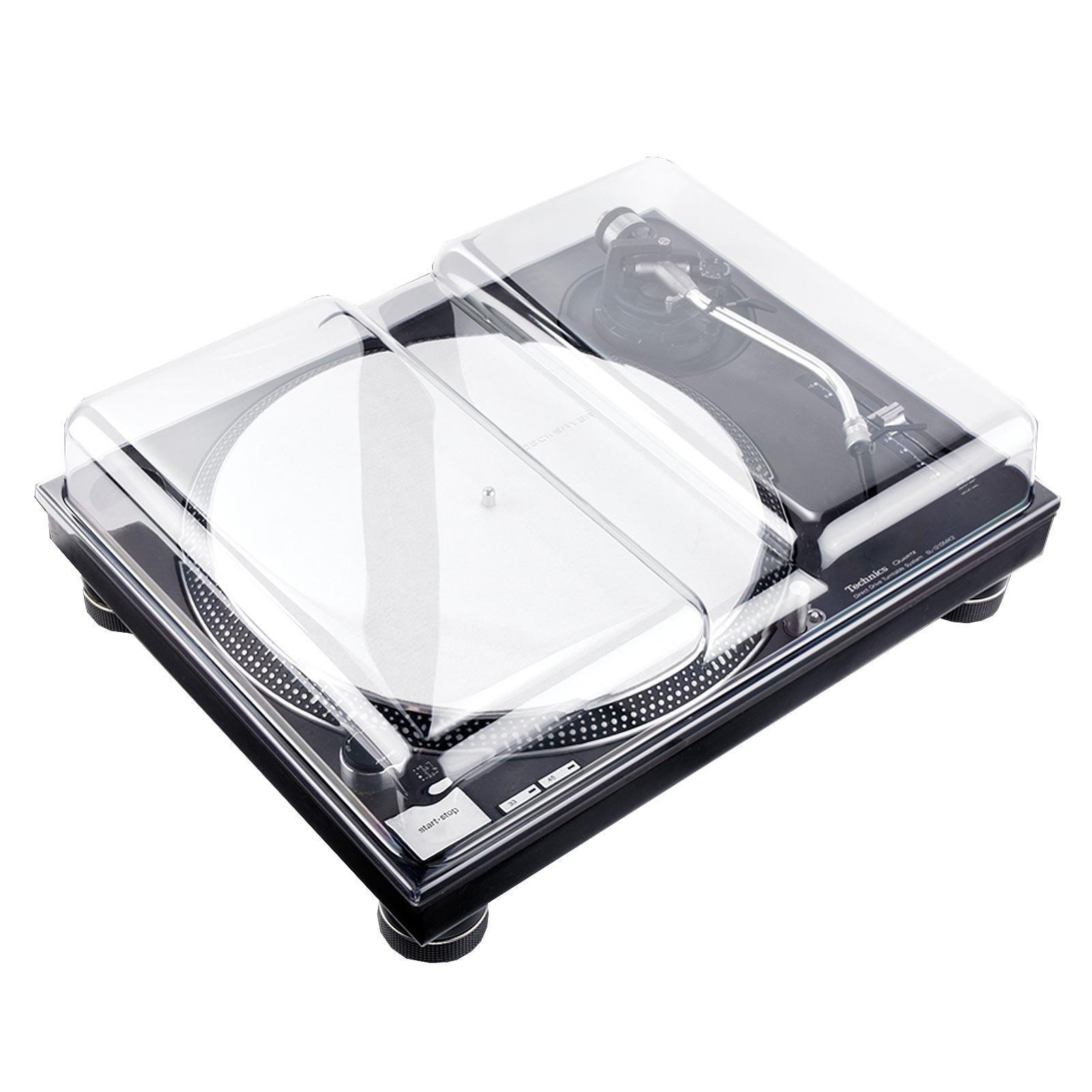 Decksaver Technics SL-1200 / Pioneer PLX-1000 Style Turntable Hard Covers Pair