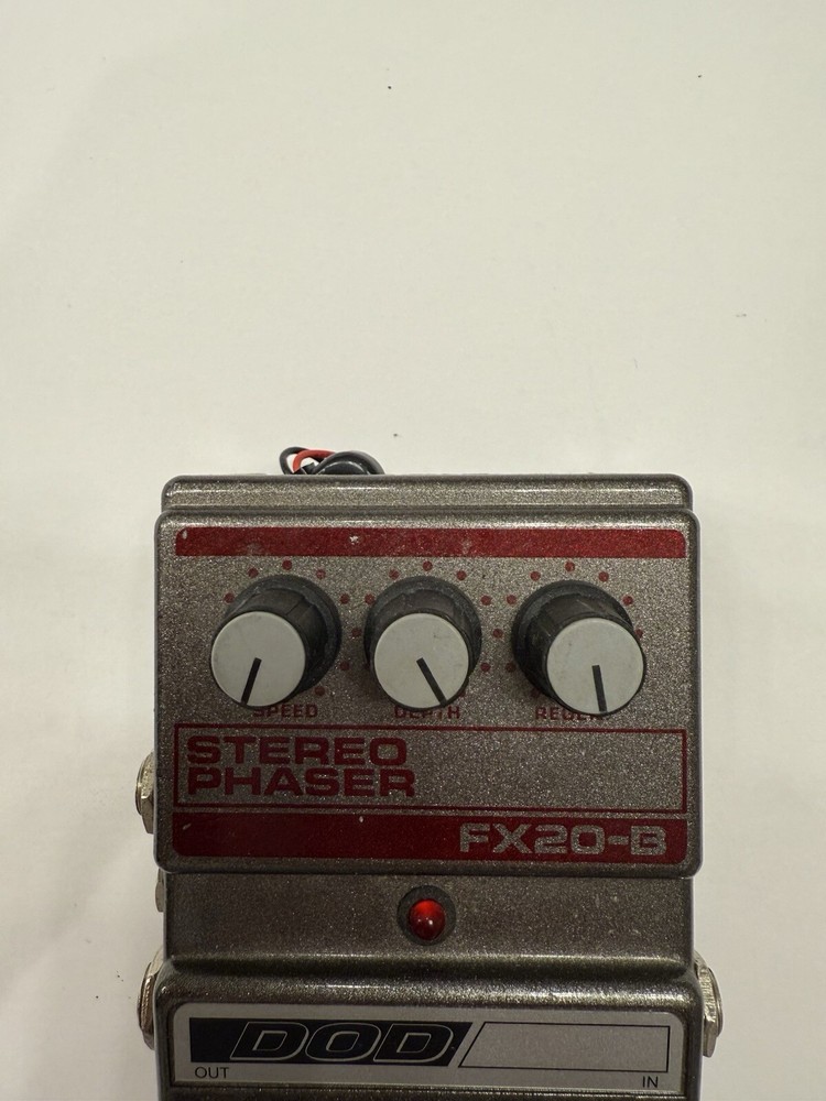 DOD Digitech FX20B Stereo Phasor Phaser Vintage Guitar Effect Pedal *READ*