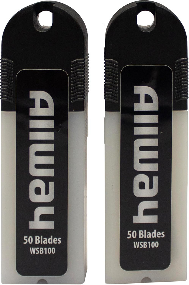 WSB100 Replacement Scraper Blade, 4", 100 Pack