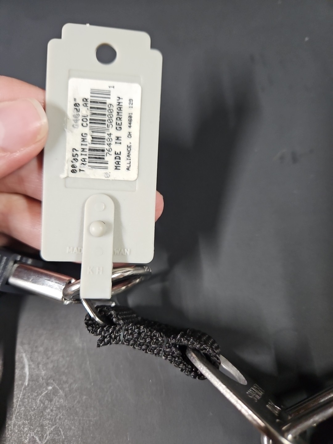 Herm Sprenger Stainless Steel Prong Dog Training Collar with Release Buckle 25"