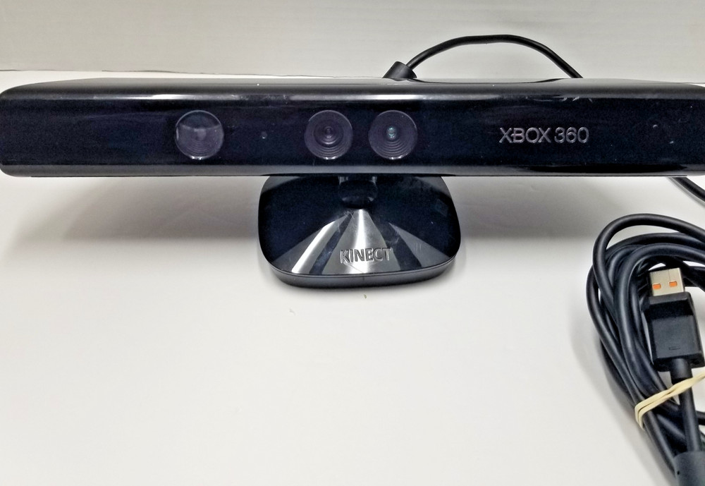 Xbox 360 Kinect Sensor + Buzz PS3 Game Bundle Untested As-Is No Adapter