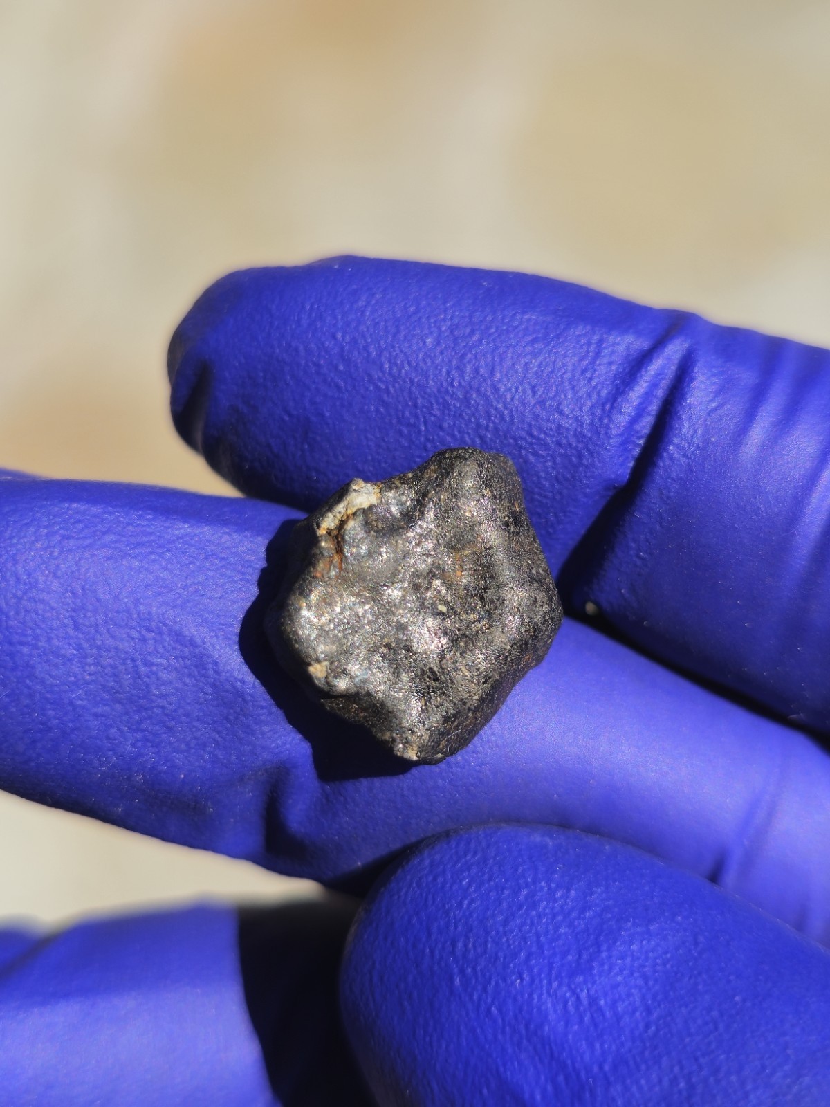 Chelyabinsk Meteorites 2.213g Fresh Crusted Individual COA Russia