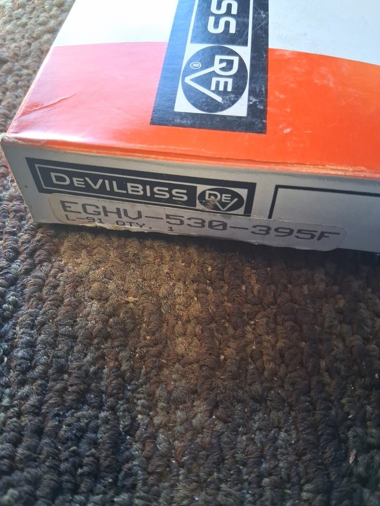 DeVILBISS EGHV-530-395F Detail Spray Gun In Box