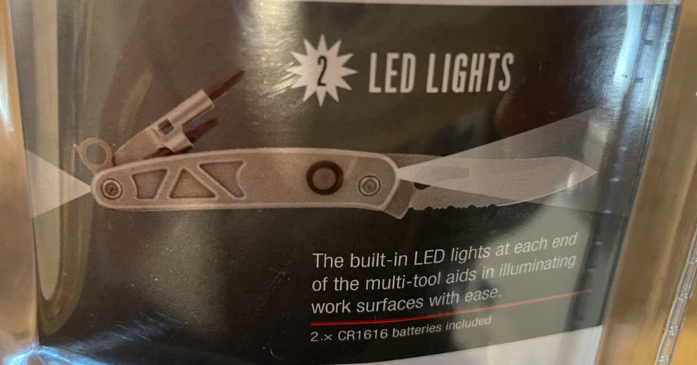COAST LED120 Dual-LED Pocket Tool Built-in Light