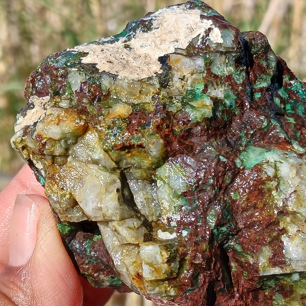 Copper Silver Ore From Silver Tuna Mine