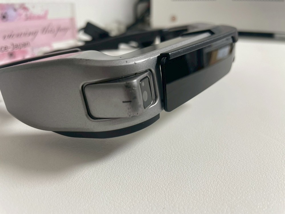 Epson Moverio BT-35E Smart Glasses AR Headset HDMI Input Tested Working