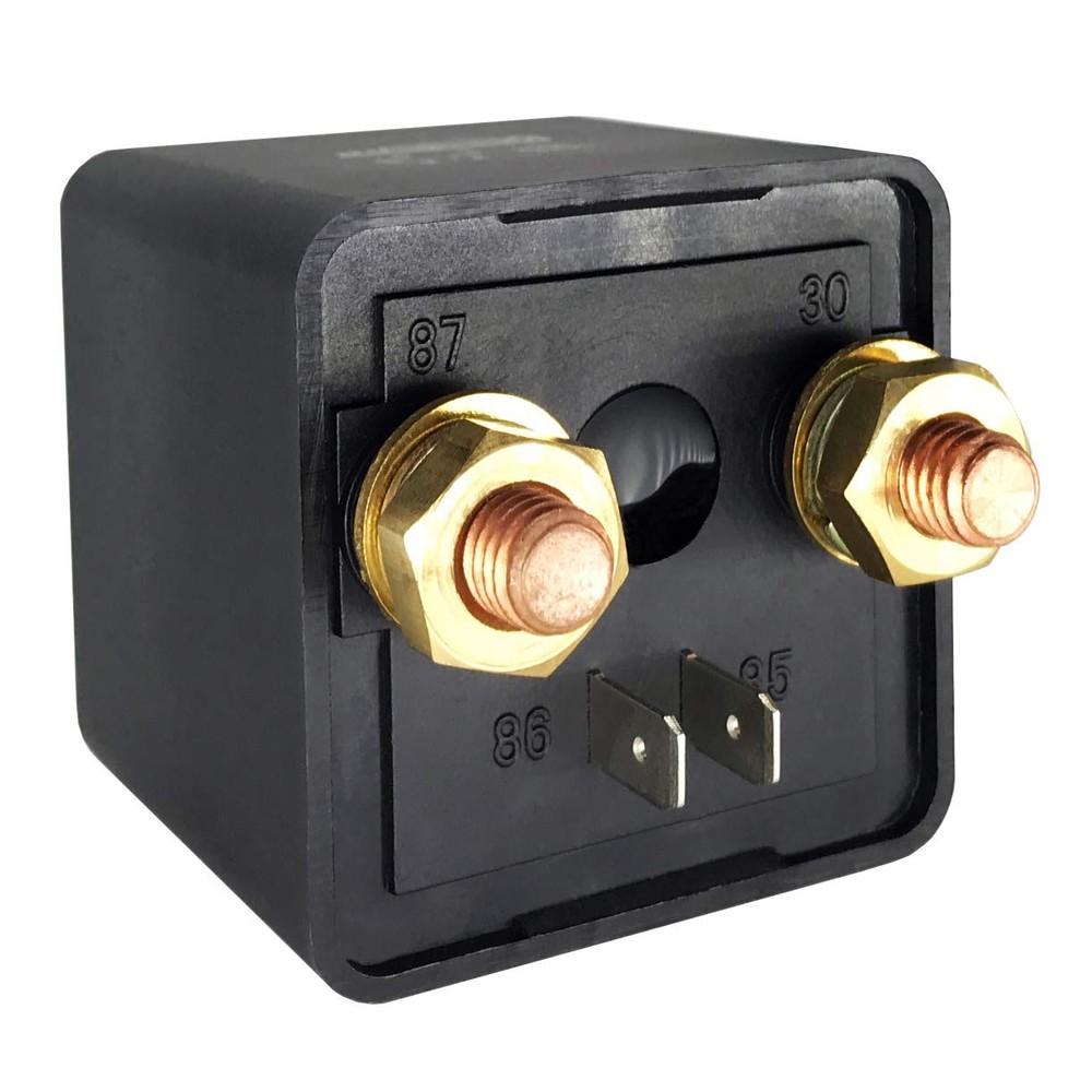 250A 12V Relay, 4 Pin SPST High Current Control, Split Charge Switch