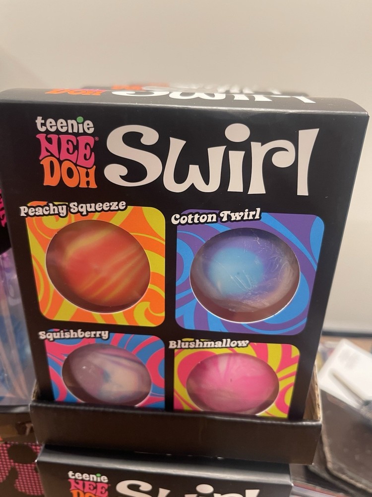 6 -NeeDoh Swirl 4-pack.